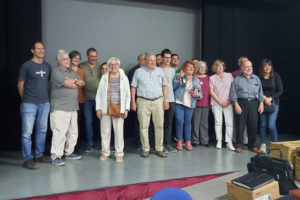 Foto final de grup al Campionat de Scrabble de Badalona 2023
