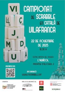 6è Campionat de Scrabble de Vilafranca