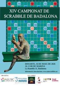 14è Campionat de Scrabble de Badalona 2026