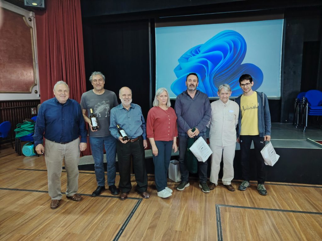 Guanyadors del 14è Campionat de Scrabble de Badalona
