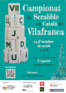 7è Campionat de Scrabble en català de Vilafranca