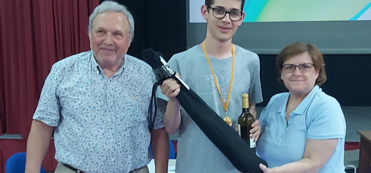 Martí Roé, campió de Scrabble a Badalona 2023